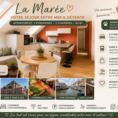 La Marée Appartement Étaples